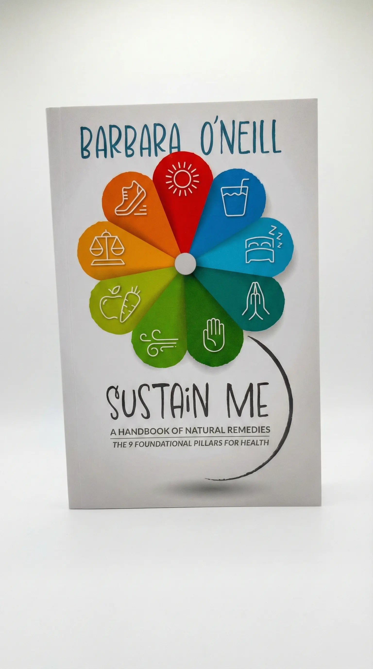 Sustain Me book by Barbara O’Neill front cover natural remedies guide